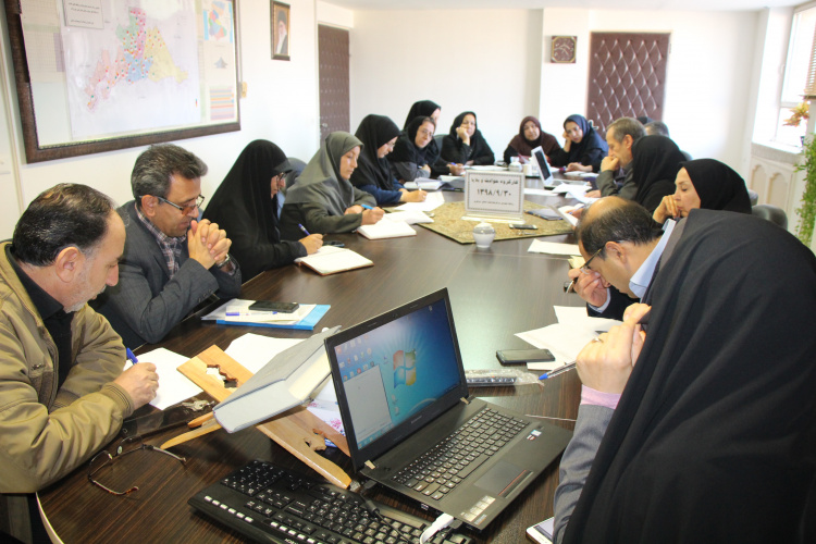 برگزاری کمیته پدافند غیرعامل و کارگروه بهداشت و درمان، سالن جلسات مرکز بهداشت استان مرکزی ، ۳۰ آذر ماه