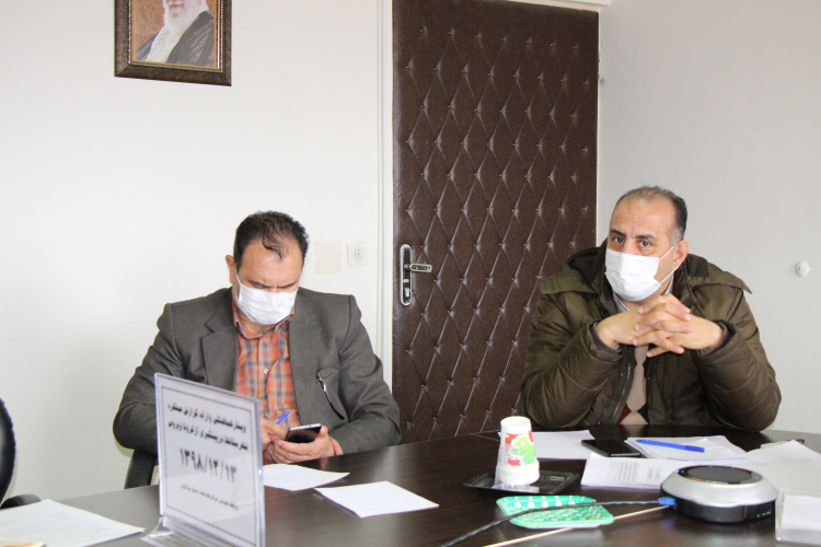 وبینار هماهنگی و ارائه گزارش عملکرد شهرستان ها در پیشگیری از کرونا ویروس، سالن جلسات مرکز بهداشت استان مرکزی ، ۱۳ اسفند ماه