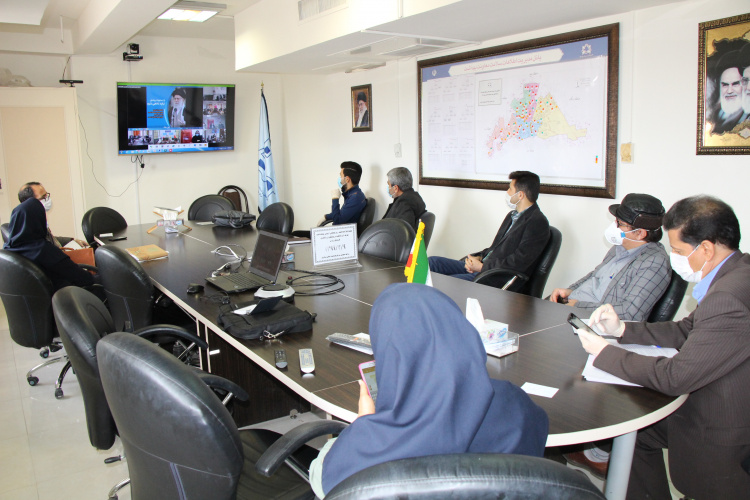 وبینار وزارتی گرامیداشت روز جهانی ایمنی و بهداشت حرفه ای با رویکرد پیشگیری و کنترل کرونا ویروس، سالن جلسات مرکز بهداشت استان مرکزی ،۹ اردیبهشت ماه