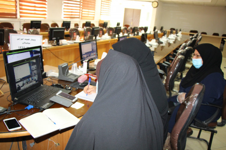 وبینار کمیته اجرایی میانسالان، سالن جلسات مرکز بهداشت استان مرکزی، ۲۵ خرداد ماه