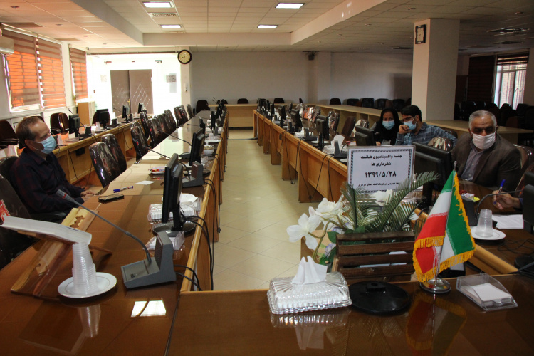 جلسه واکسیناسیون هپاتیت شهرداری ها، سالن جلسات مرکز بهداشت استان مرکزی، ۲۸ مرداد ماه