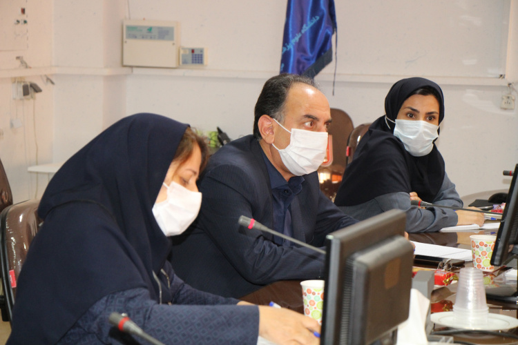 جلسه هر خانه یک پایگاه سلامت، سالن جلسات مرکز بهداشت استان مرکزی، ۱۵ شهریور ماه