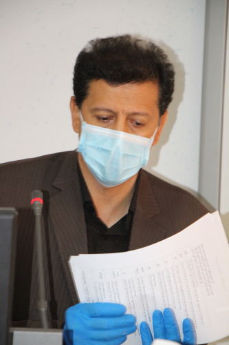 سخنان مهندس مهرعلی مدیر گروه سلامت محیط و کار معاونت بهداشتی در طرح تشدید نظارت بر مراکز تهیه و توزیع مواد غذایی و اماکن عمومی، مهر ماه