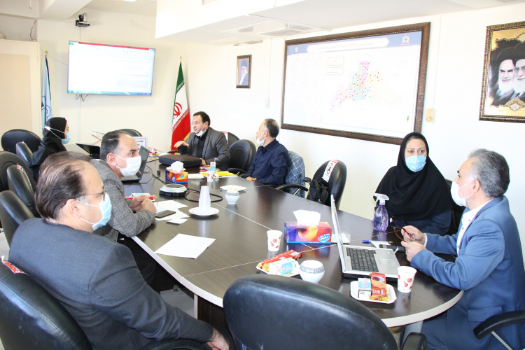 بازنگری تشکیلات ستاد شهرستان، سالن جلسات مرکز بهداشت استان مرکزی، ۲۱ مهر ماه