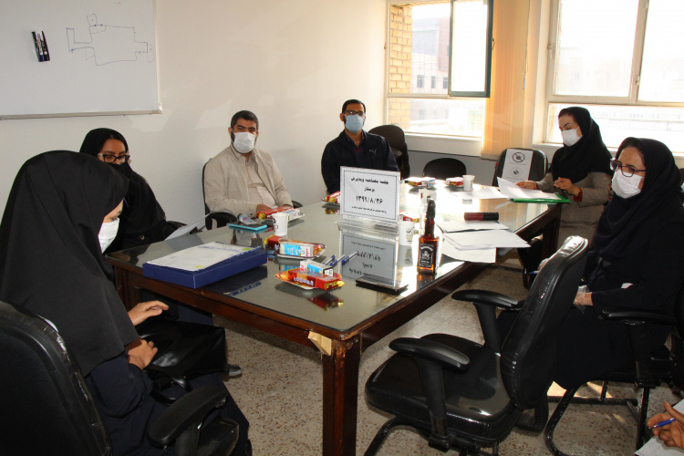 جلسه مصاحبه و پذیرش پرستار ، سالن جلسات مرکز بهداشت استان مرکزی، ۲۶ آبان ماه