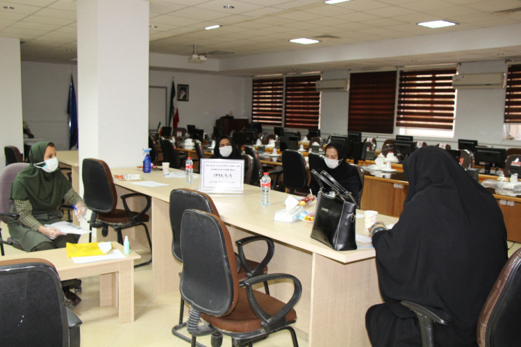 جلسه مصاحبه و جذب مامای پزشک خانواده جهت مرکز دهکائید، سالن جلسات مرکز بهداشت استان مرکزی، ۹ آذر ماه