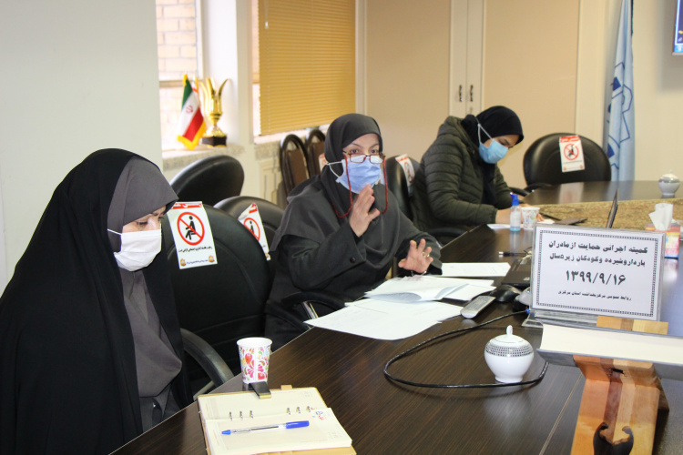 کمیته اجرائی حمایت از مادران باردار، شیرده و کودکان زیر ۵ سال ، سالن جلسات مرکز بهداشت استان مرکزی، ۱۶ آذر ماه