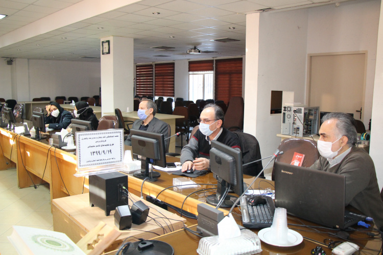 جلسه هماهنگی گام چهارم مبارزه با کووید ۱۹ طرح شهید حاج قاسم سلیمانی، سالن جلسات مرکز بهداشت استان مرکزی، ۱۹ آذر ماه