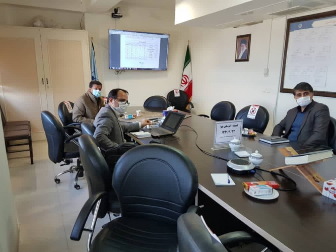 کمیته آلودگی هوا، سالن جلسات مرکز بهداشت استان مرکزی، ۲۳ آذر ماه