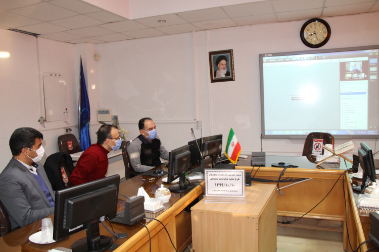 وبینار آموزشی آماردهی کرونا ویروس طرح شهد قاسم سلیمانی ، سالن جلسات مرکز بهداشت استان مرکزی، ۱۰ دی ماه