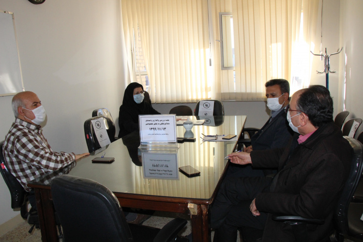 جلسه بررسی واگذاری واحدهای دندانپزشکی به بخش خصوصی، سالن جلسات مرکز بهداشت استان مرکزی، ۱۳ بهمن ماه