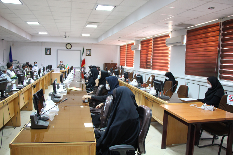 جلسه هم اندیشی و بصیرتی اعضاء بسیج و صندوق سلامت، سالن جلسات مرکز بهداشت استان مرکزی، ۲۰ بهمن ماه