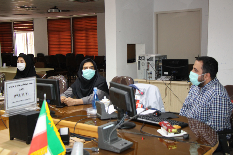 جلسه هماهنگی جذب و پذیرش بهورز، سالن جلسات مرکز بهداشت استان مرکزی، ۲۱ بهمن ماه