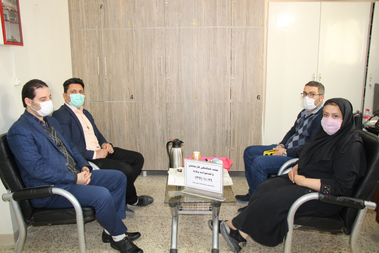 جلسه کارشناسان گروه حوادث و بلایا، سالن جلسات مرکز بهداشت استان مرکزی، ۲۹ بهمن ماه