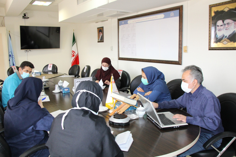 کمیته ارتقا سلامت کارکنان، سالن جلسات مرکز بهداشت استان مرکزی، ۱۰ اسفند ماه