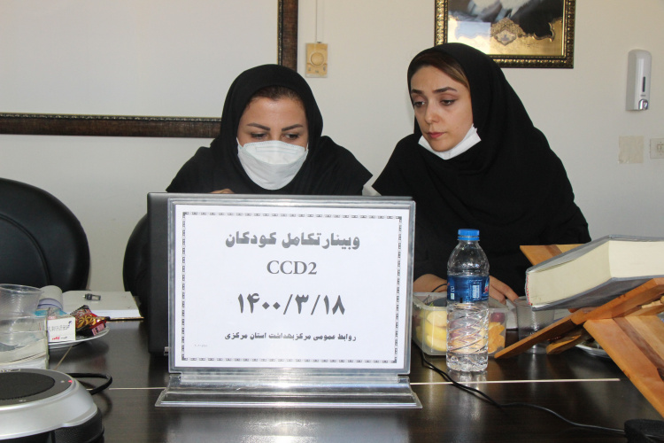 دومین روز کارگاه تکامل کودکانCCD۲، سالن جلسات مرکز بهداشت استان مرکزی، ۱۸ خرداد ماه