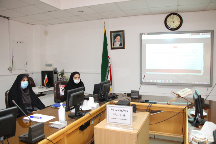 وبینار وزارتی مانا، سالن جلسات مرکز بهداشت استان مرکزی، ۱۴ تیر ماه