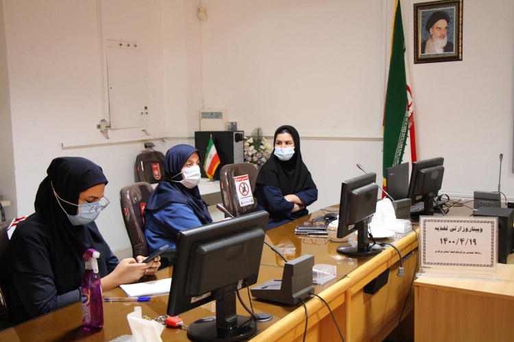 وبینار وزارتی تغذیه، سالن جلسات مرکز بهداشت استان مرکزی، ۱۹ تیر ماه