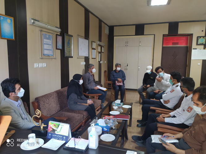 بیمارستان امیر کبیر دوم مقصد بازدید مشترک ایمنی سازه ای و حریق