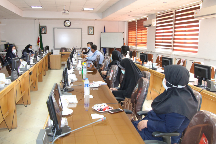 جلسه شورای بهورزی استان، سالن جلسات مرکز بهداشت استان مرکزی، ۲۴ مرداد ماه