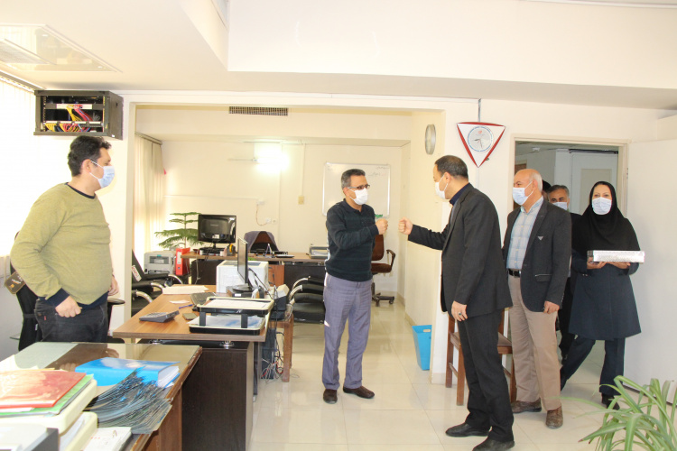 تقدیر و تشکر از پرسنل امور مالی مرکز بهداشت استان مرکزی بمناسبت روز حسابدار، ۱۶ آذر ماه