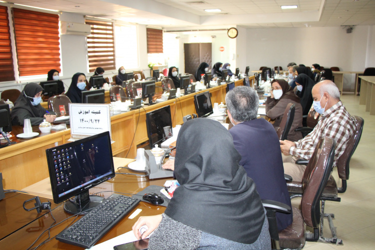 کمیته آموزش(مناسبت های بهداشتی)، سالن جلسات مرکز بهداشت استان مرکزی، ۲۴ آذر ماه