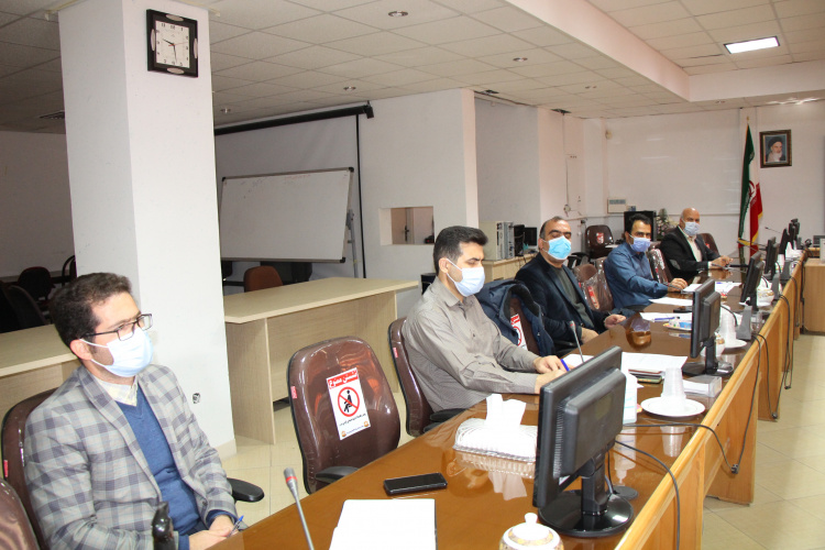 کمیته ارتقا سلامت کارکنان، سالن جلسات مرکز بهداشت استان مرکزی، ۲۸ آذر ماه