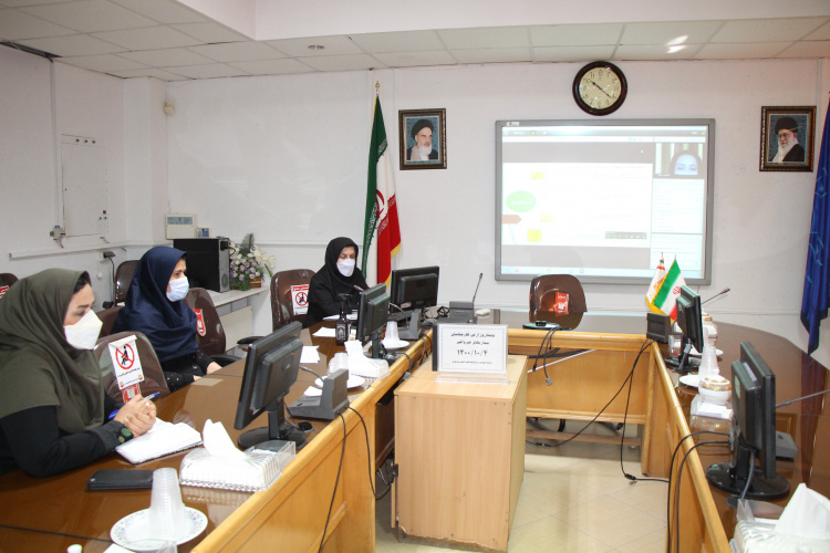 وبینار وزارتی کارشناسان بیماری های غیرواگیر، سالن جلسات مرکز بهداشت استان مرکزی، ۴ دی ماه