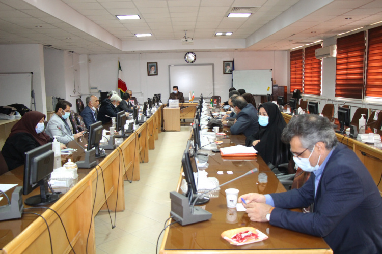 کمیته پسماند عفونی، سالن جلسات مرکز بهداشت استان مرکزی، ۱۵ اسفند ماه