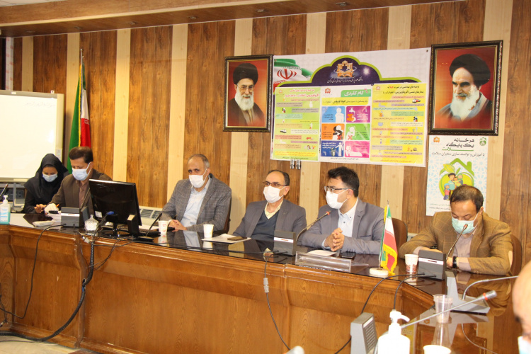 جلسه هماهنگی آغاز رزمایش بسیج سلامت نوروزی ۱۴۰۱، ۲۵ اسفند ماه