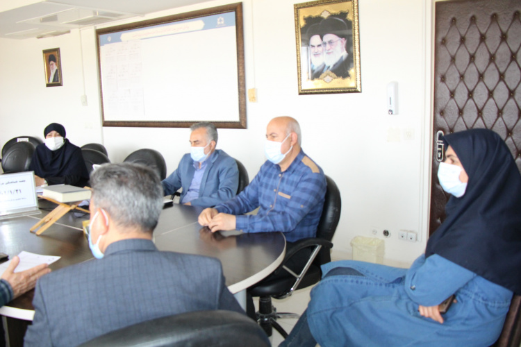 جلسه هماهنگی مرکز DIC، سالن جلسات مرکز بهداشت استان مرکزی، ۲۱ فروردین ماه