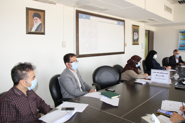 کمیته هماهنگی هفته سلامت ، سالن جلسات مرکز بهداشت استان مرکزی، ۳۰ فروردین ماه