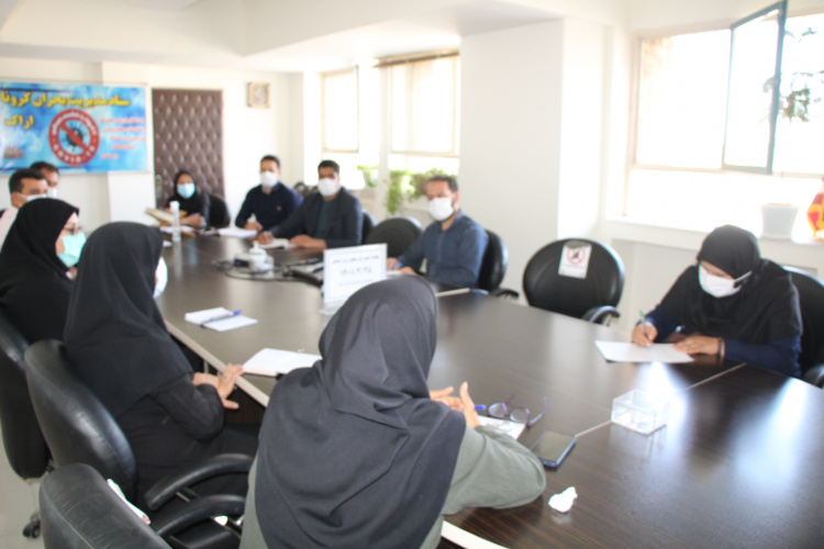 جلسه شورای بهورزی ، سالن جلسات مرکز بهداشت استان مرکزی، ۲۵ اردیبهشت ماه