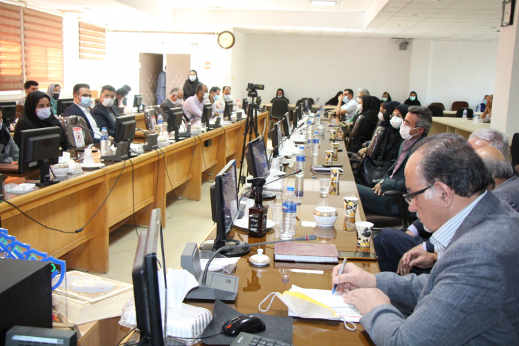 مراسم گرامیداشت روز جهانی ایمنی و بهداشت حرفه ای، سالن جلسات مرکز بهداشت استان مرکزی،  یکم خرداد ماه