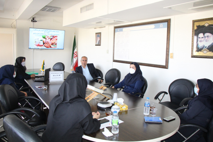 پایش وزارتی بیماری های غیرواگیر، سالن جلسات مرکز بهداشت استان مرکزی، ۱۲ تیر ماه