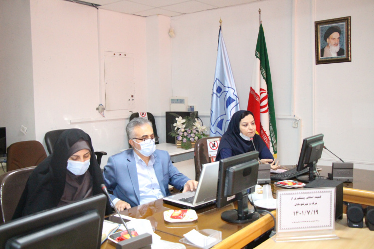 کمیته استانی پیشگیری از مرگ و میر کودکان، سالن جلسات مرکز بهداشت استان مرکزی، ۱۹ مهر ماه