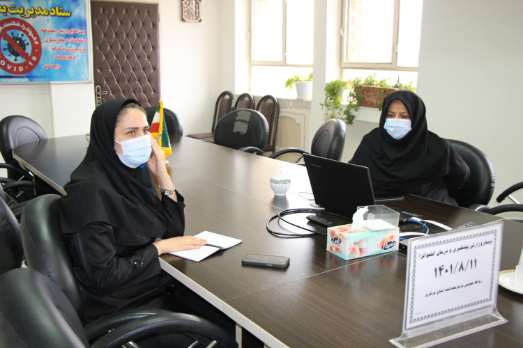 وبینار وزارتی پیشگیری و درمان آنفلوانزا ، سالن جلسات مرکز بهداشت استان مرکزی، ۱۱ آبان ماه