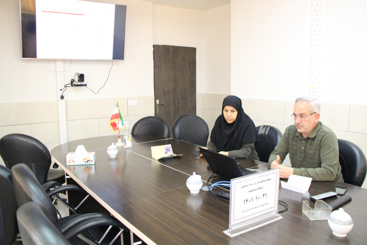 وبینار سالم سازی و توانبخشی ارتباط با سالمند، سالن جلسات مرکز بهداشت استان مرکزی، ۲۱ دی ماه