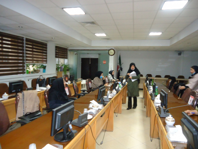 آزمون تئوری و عملی مشاورین شیردهی، سالن جلسات ساختمان الغدیر، ۲۷ دی ماه