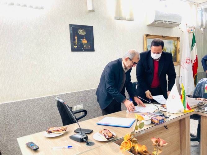 انعقاد تفاهم نامه همکاری آموزشی بین معاونت بهداشت دانشگاه علوم پزشکی اراک و انجمن خیریه تبسم