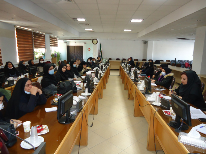 جلسه کارشناسان بهداشت خانواده، سالن جلسات مرکز بهداشت استان مرکزی، ۳۰ بهمن ماه