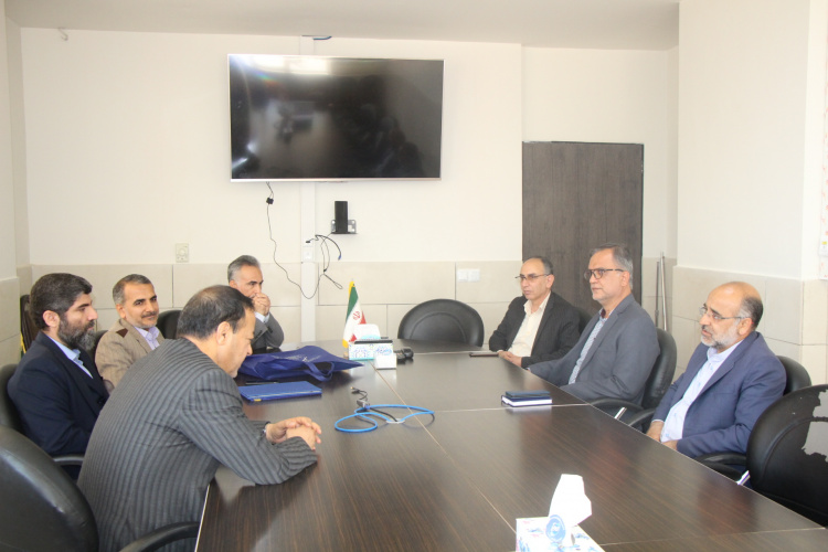 مراسم تودیع و معارفه مسئول حراست معاونت بهداشت دانشگاه علوم پزشکی اراک