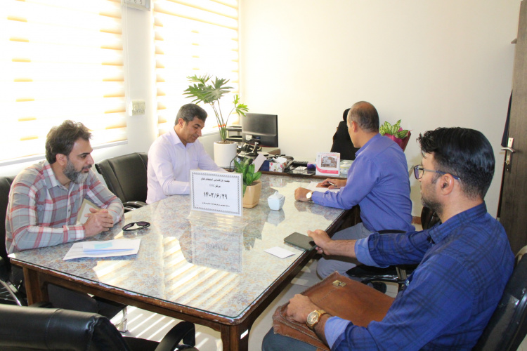 جلسه بازگشایی استعلام های مرکز DIC، سالن جلسات مرکز بهداشت استان مرکزی، ۲۹ شهریور ماه