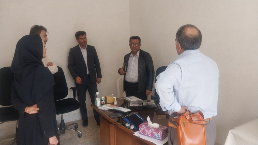 بازدید دکتر زیلابی از مرکز گذری کاهش آسیب بهبد