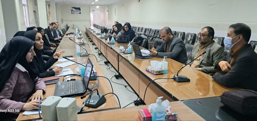 برگزاری جلسه پایش شاخص های سلامت نوجوانان جوانان و مدارس