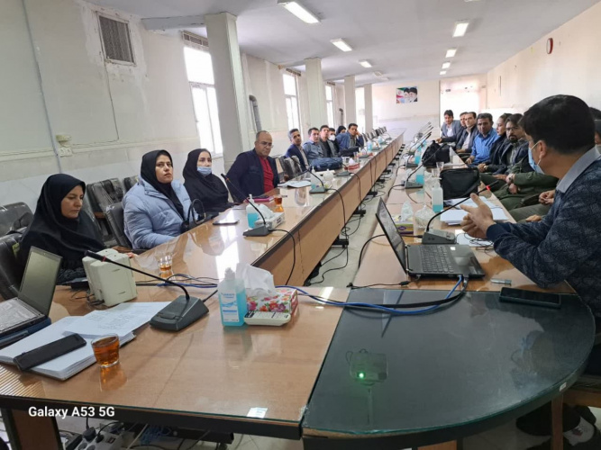 برگزاری جلسه پایش شاخص های بیماری های واگیر