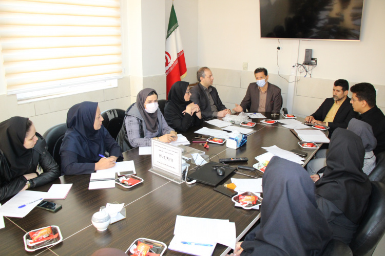 دومین کمیته درون بخشی استانی کارگروه پایش وارزشیابی پویش ملی سلامت برگزار شد