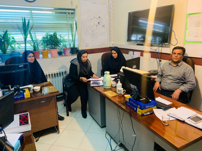 پایش ناظرین استانی پویش ملی سلامت انجام شد