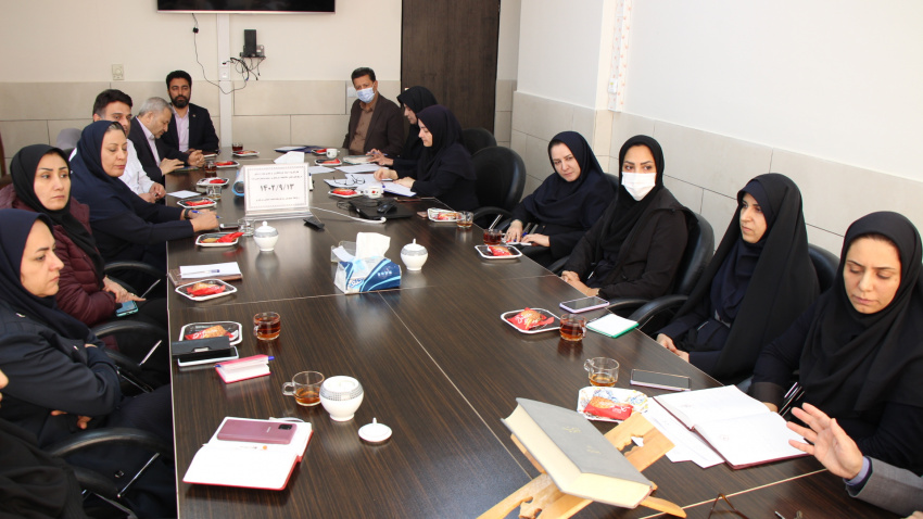 برگزاری جلسه کارگروه ثبت غربالگری و مدیریت درمان در پویش ملی سلامت" غربالگری دیابت و فشار خون بالا"، سالن جلسات مرکز بهداشت استان مرکزی، ۱۳ آذر ماه