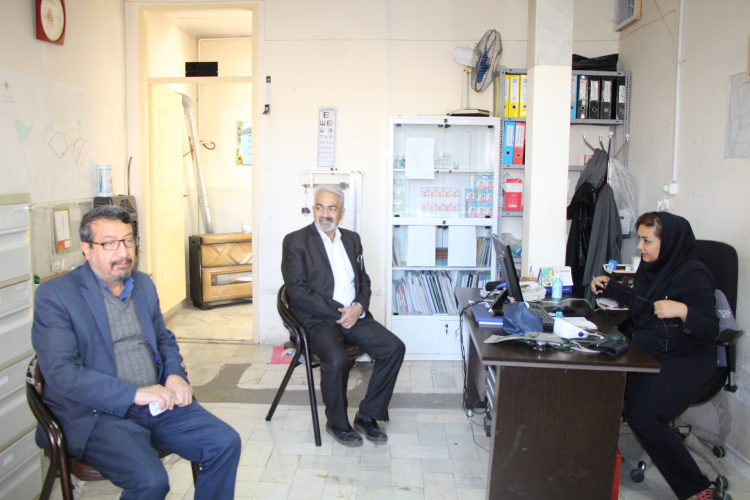 بازدید از پایگاه سلامت رضوی انجام شد